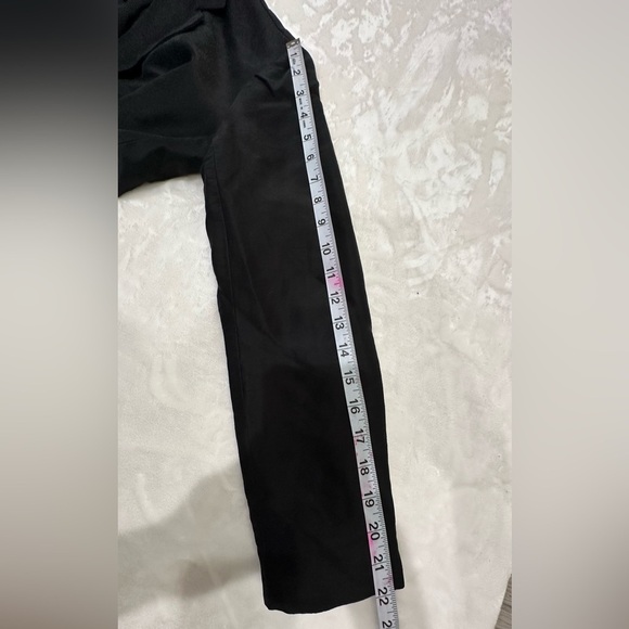 Lauren Ralph Lauren 100% Silk  Black Formal Blazer Tailored Design size 2 Petite - Picture 9 of 15